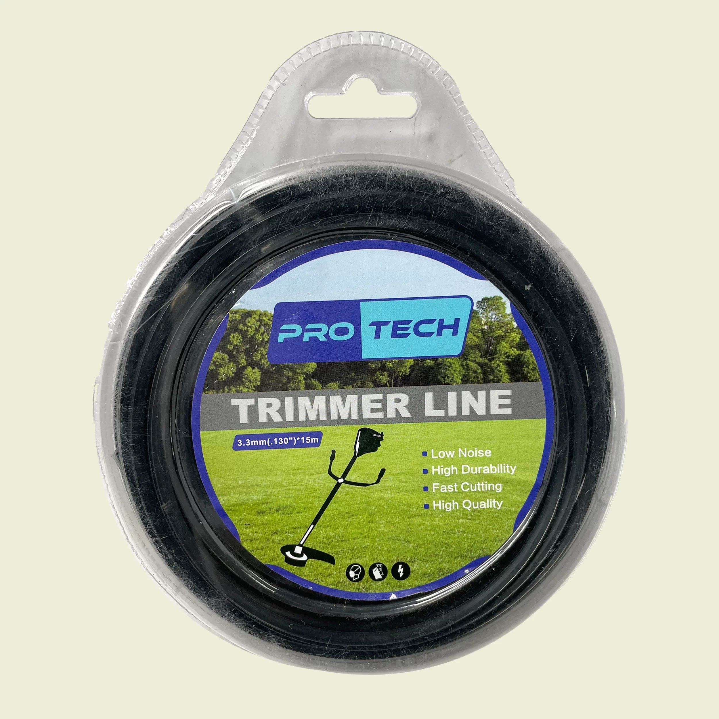 Pro-Tech Black Square Trimmer Line - WYG009 Pro-Tech Black Square Trimmer Line - WYG009