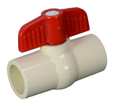 CPVC Ball Valve (hot)- Used to reduce or Stop Flow on a Plumbing System, Chosen by Plumbers, Tradesmen, Contractors and Diyer's- Available in 3/4" and 1/2"