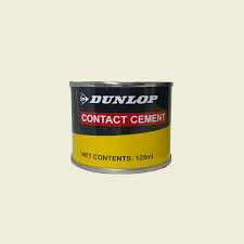 Dunlop Original Contact Cement (Multi-purpose Rubber Adhesive) High Strength Bond, Water and Grease Resistant, for all your DIY projects. Bonds: Glass, Ceramic, Stone, Tile, Wet Surfaces, Decks, Trim/Molding, Metal, and More!