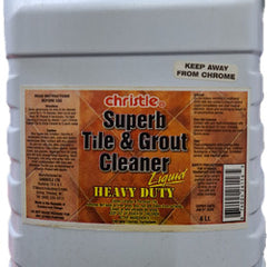 Christle Superb Tile and Grout Cleaner Removes Dirt Buildup From Grout, Leaving Your Tiles Looking Fresh And Clean.