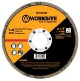 WORKSITE FLAP DISC No.XFD115P60 P60 115x22mm Aluminium Flap Disc XFD115P60