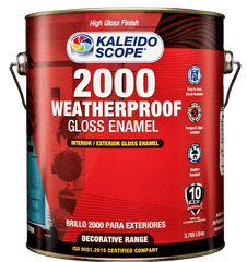 KALEIDOSCOPE 2000 WEATHERPROOF GLOSS (Gloss Finish): ACRYLIC (Satin Finish) WEATHERMASTA EXTERIOR EMULSION -STD-301