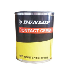 Dunlop Original Contact Cement (Multi-purpose Rubber Adhesive) High Strength Bond, Water and Grease Resistant, for all your DIY projects. Bonds: Glass, Ceramic, Stone, Tile, Wet Surfaces, Decks, Trim/Molding, Metal, and More!