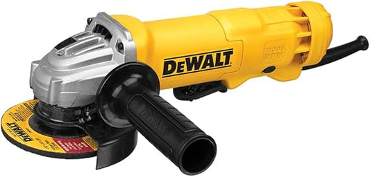 Dewalt Powerful 4 1/2" Angle Grinder, 750W Powerful, Compact, Durable and Resiliant Angle Grinder for Everyday Use, 12000RPM- DWE4010-B3