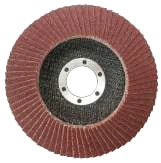 WORKSITE FLAP DISC No.XFD115P60 P60 115x22mm Aluminium Flap Disc XFD115P60