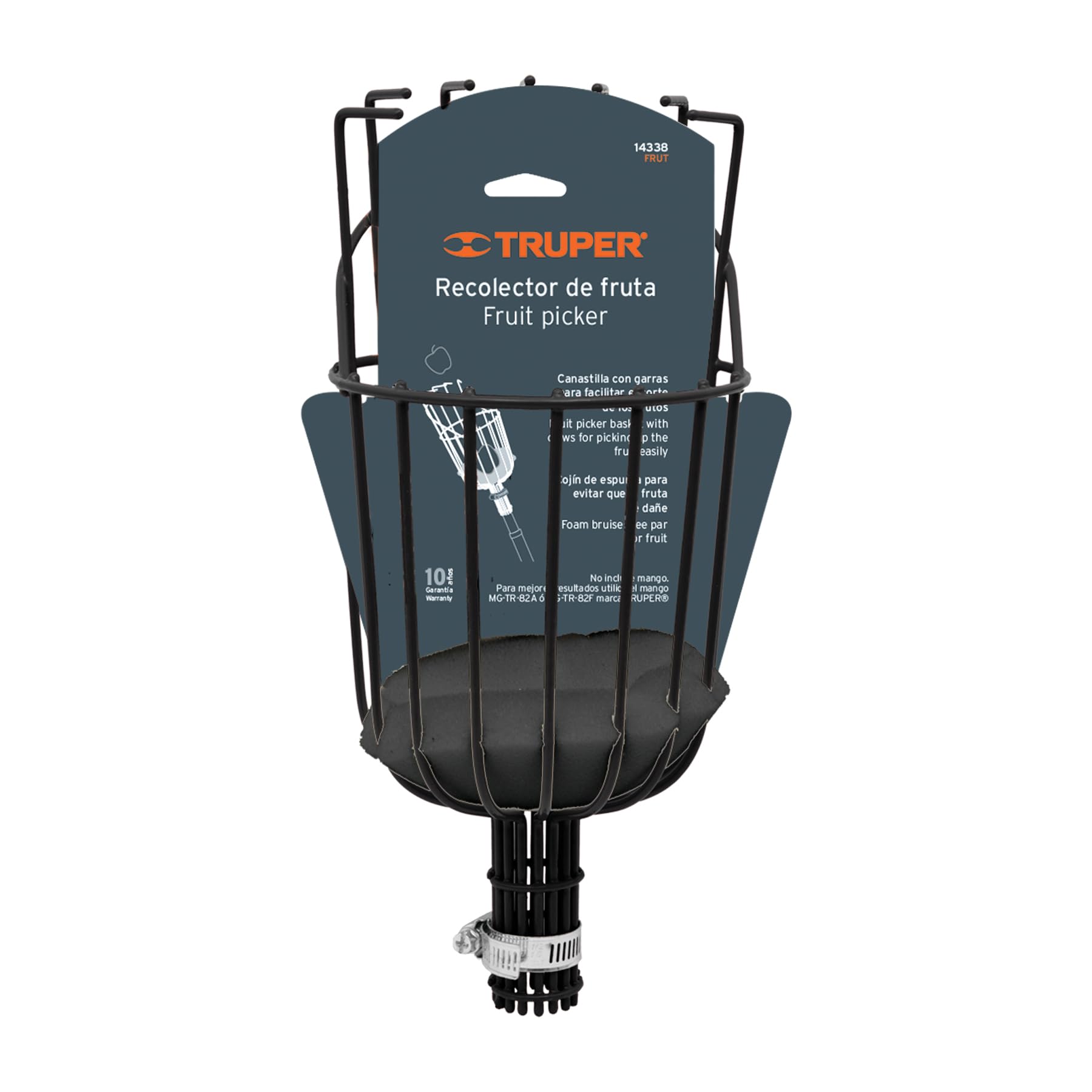 Truper Fruit Picker, a useful tool which makes it possible for picking fruits  (14338)