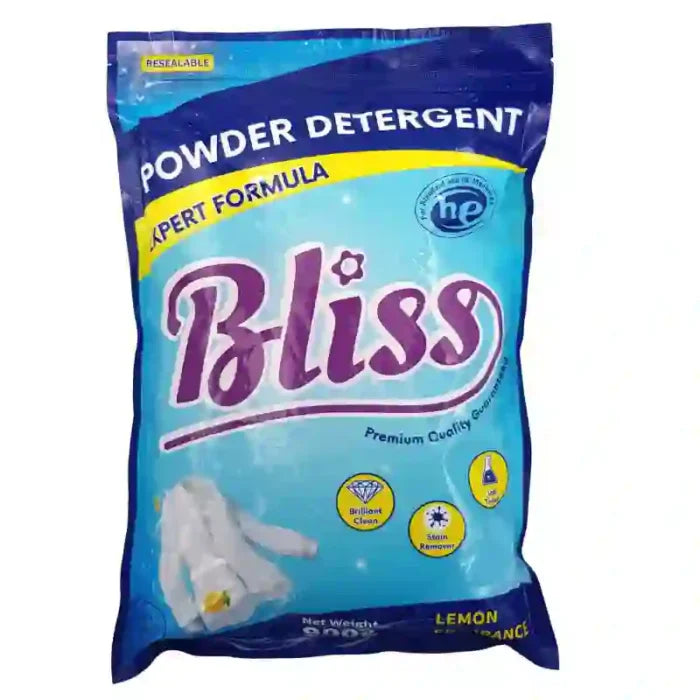 Bliss Soap Powder Lemon Scent, Resealable Bag - 076950318989604