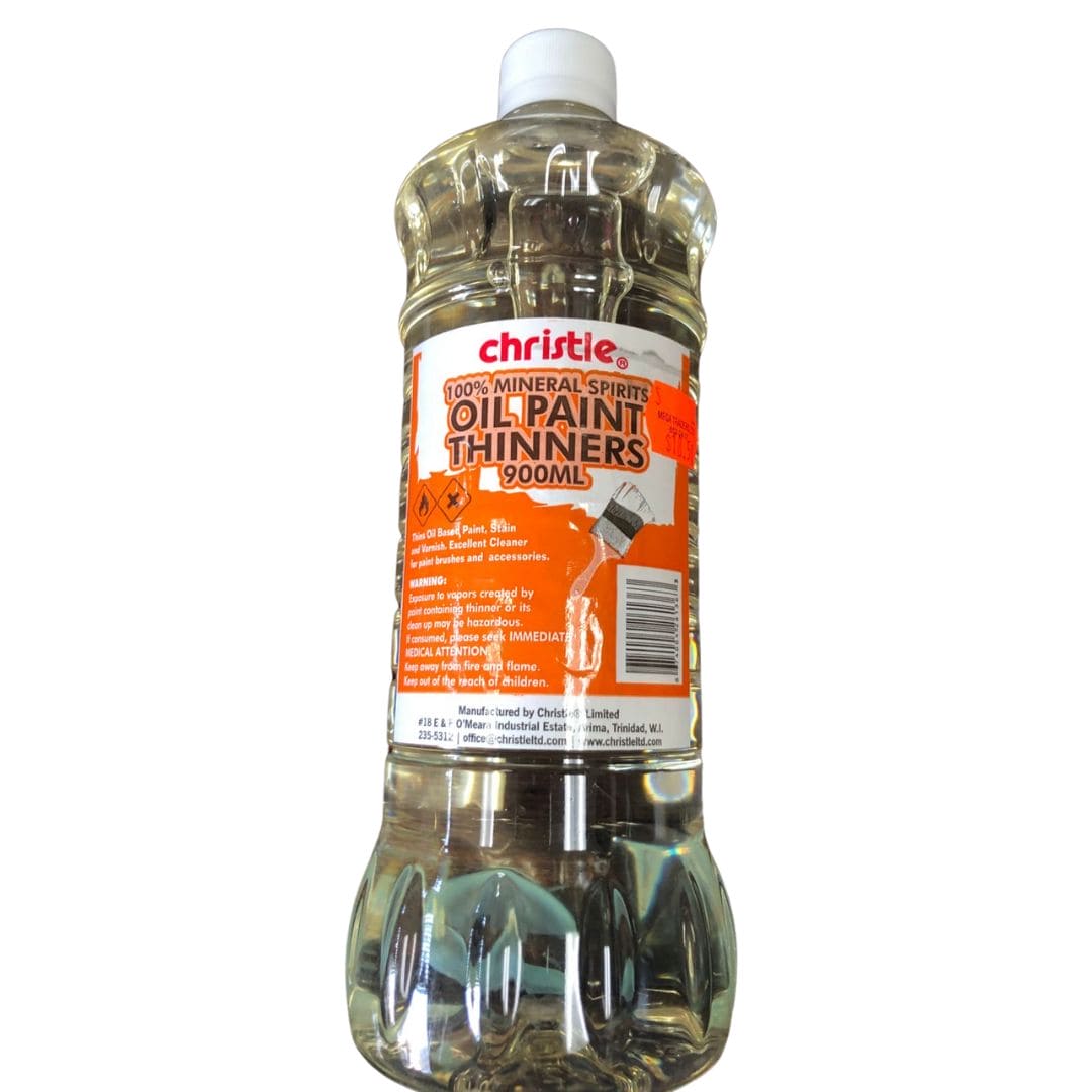 Christle Gloss Oil Paint Thinners, Easy Clean Up, Residential and Commercial Use