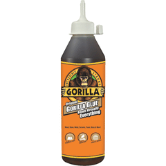 Gorilla Glue Original 2oz, 4oz, 8oz and 18oz Incredibly Strong And Versatile. The Leading Multi-Purpose Waterproof Glue. Ideal For Tough Repairs On Dissimilar Surfaces, Both Indoors And Out. 5000201USFL, 5000408, 500081 50018