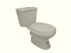 ARROW IVORY P Trap Close Coupling Toilet Set. Toilet Seat Included. Bottom Water Inlet with Flush Button System.  Enhance Your Bathroom Area At Home Or The Workplace With This Durable, Elegant, Stylish Toilet -CHAR122/CHAR123