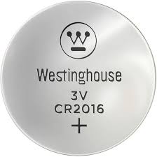 The Westinghouse Lithium Button Cells – 3 V Battery - Ideal for Key FOBS, Watches, Calculators, Meters, Remotes and Other small Devices - CR2016