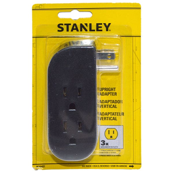 STANLEY 3- OUTLET UPRIGHT ADAPTER-W30401