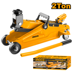 Ingco 2 Ton (4,000 lb) Capacity Floor Jack Ergonomic Design Simple design for ease of use and maintenance. Integrated carry handle design is convenient and easy to lift and place