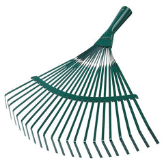 Lawn Rake,18"Metal Fan Shape Head, Ideally for break up and smoothen the soil after digging and cultivating it & gathering Leaves - 86800115