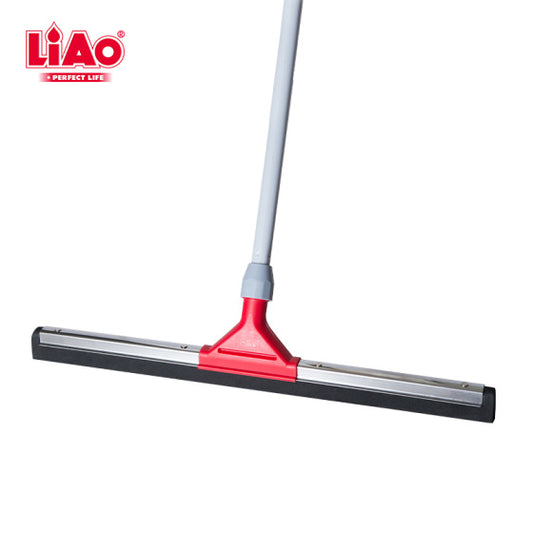 Liao 55CMX130CM Floor Squeegee for Kitchen, Pool, Concrete, Tiles, Garages, Windows, Pet Hair Removal Floor Cleaning Corner Sweeping -K130008