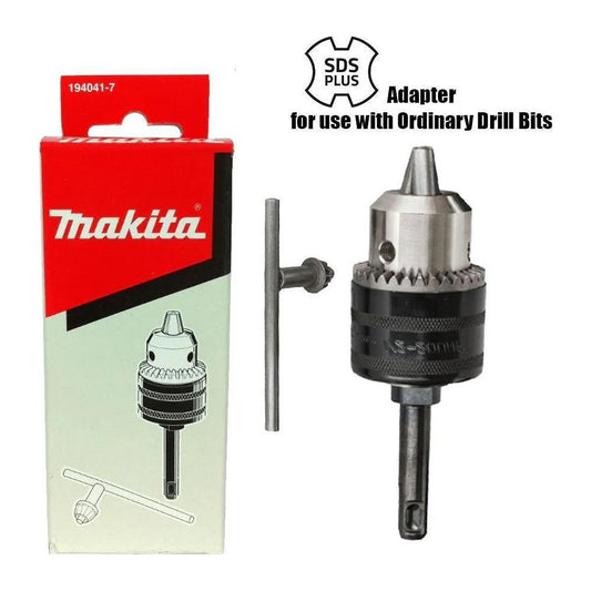 MAKITA CHUCK DRILL ADAPTER 1/2"CHUCK TO SDS+, MANDRILL ADAPTOR F/DRILL 194041-7