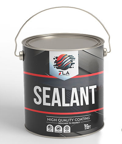TLA Coatings Sealant TLA Coatings Sealant is a water proofing compound ideal for use:  waterproofing concrete structures such as concrete roofs, basements, foundations, retaining walls