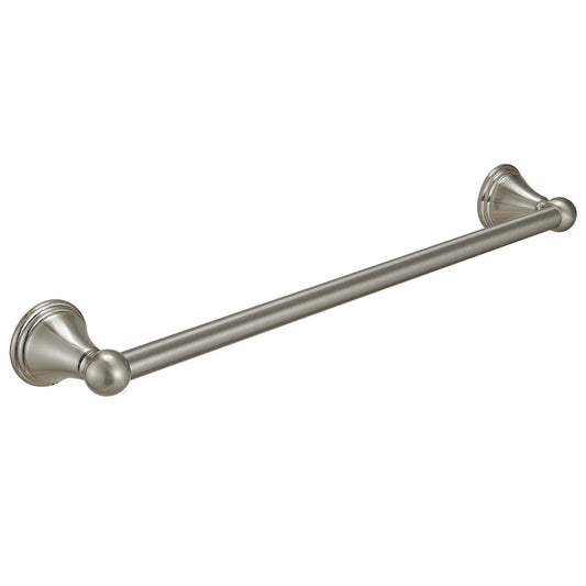 Bisman Brushed Nickel Towel Bar 24" , For Household and Commercial Use, Practical and Elegant With Concealed Mounting Screws -BMBA007