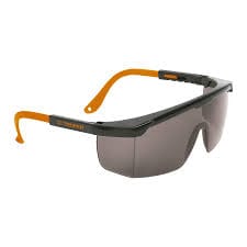 Truper Safety Eyewear (Black) Adjustable Googles Type Intended To Shield Wearer Eyes From Contact With Hazardous Flying Objects (14213)