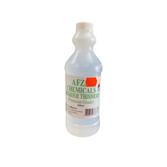 AFZA Lacquer Thinners-Premium Grade lacquer Thinners, Available in 500ml, 1 litre and 4 litre sizes.