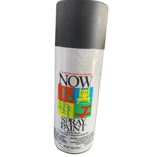 Now Fast Dry Lead-Free Enamel Spray Paint, - Protects against rust and will resist fading and peeling. -  9 Ounce