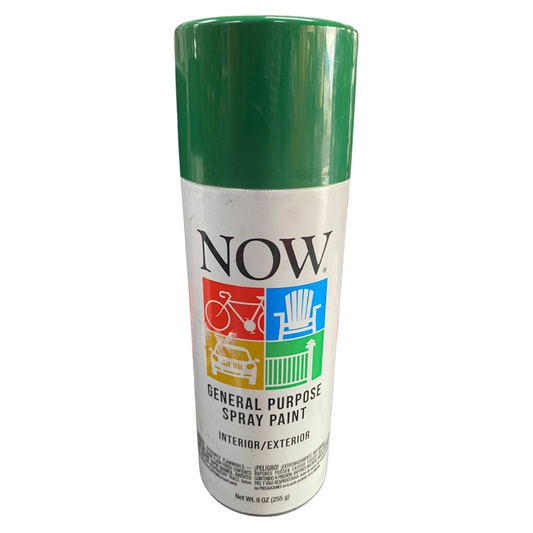 Now Fast Dry Lead-Free Enamel Spray Paint, - Protects against rust and will resist fading and peeling. -  9 Ounce