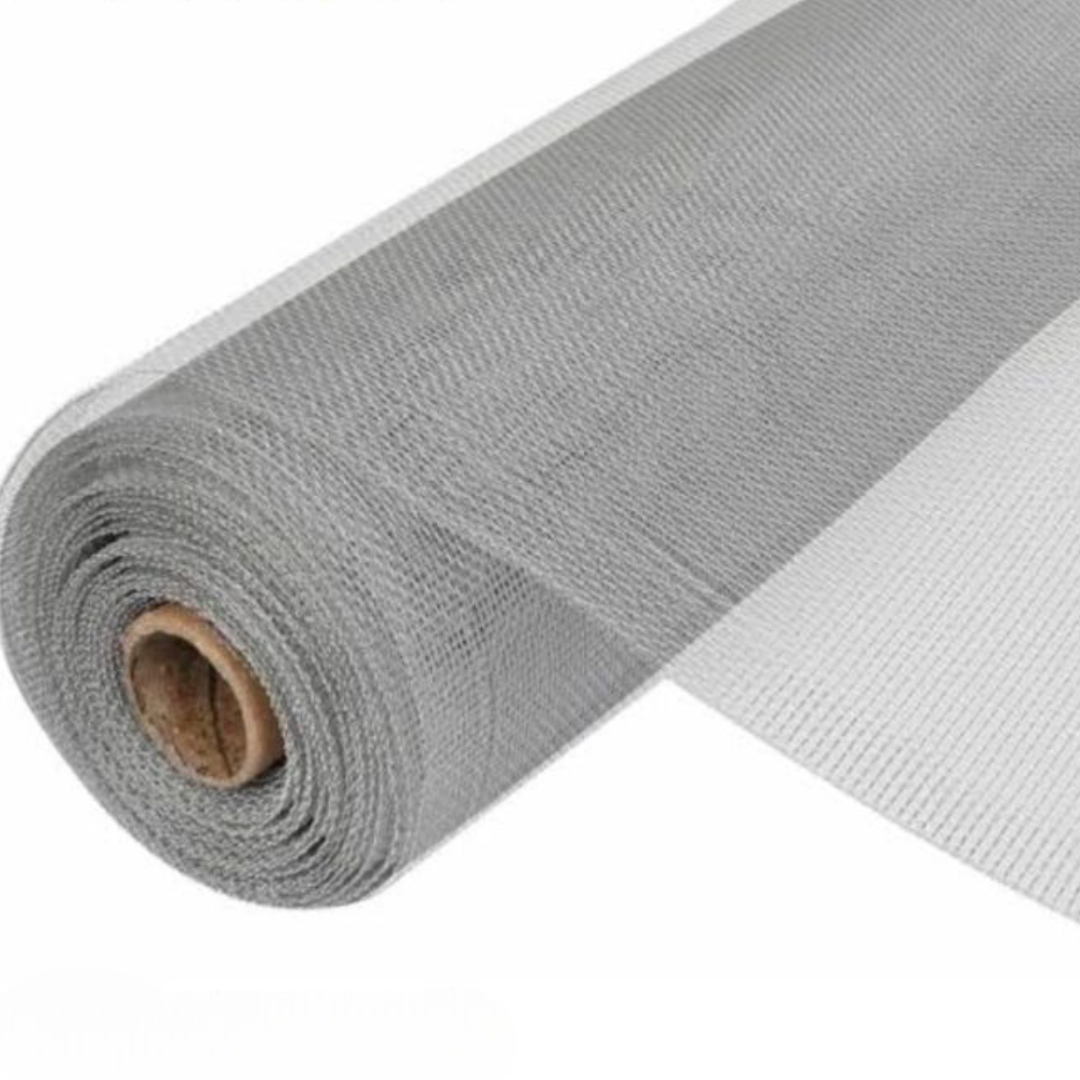 Grey Fibre Glass Mosquito Screen 4 Feet Wide . Excellent choice for Insect Proofing Kitchens, Homes, Businesses, Porches and Many other Areas, Sold Per Yard (3 Feet )- 14786