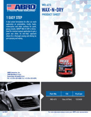 ABRO 1-Step Wax-N-Dry WD-473 (MABRO043)