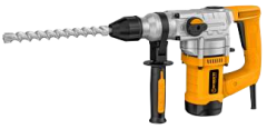 Worksite 1050w 26mm Heavy Duty Rotary Hammer Drill, Safety Clutch  Fun4ctions Including Grease, Chisels and Drill Bits with Case, Suitable for Tradesmen, Contractors, DIYer's, Professional Construction Workers and Homebuilders- ERH256