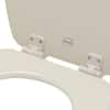 Bemis Elongated Toilet Seat Plastic, Available in White and Bone, Never Loosens  Fits All Elongated Toilet Seats, Including Kohler, American Standard, And Many More. Plastic Seat and Plastic Top Hinges Installs Seat Easily From Above The Bowl.