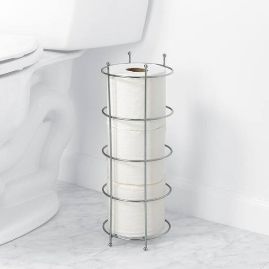 EUROHOME BASICS TOILET PAPER HOLDER CHROME PLATED BEST SUITED FOR TOILETS AND WASHROOMS-EW187