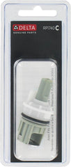 Delta Faucet Stem Assembly, White Use with 2-handle kitchen or bathroom faucets made from durable plastic for lasting use and reliability Designed for use in both hot and cold valves  RP1740