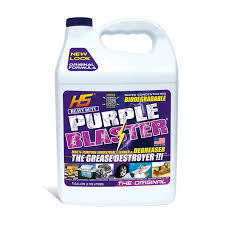 Purple Blaster, Super Concentrated Industrial Cleaner & Degreaser. Specially formulated for cleaning and degreasing tough stains, oil, grease, dirt, bugs, etc. -H29.235