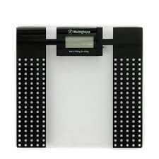 Westinghouse Electronic Bathroom Scale Black With dots-WHSWD1K2