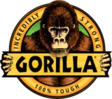 Gorilla Heavy Duty Double Sided Mounting Tape, 1-Pack, Black- 6055002