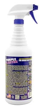 Purple Blaster, Super Concentrated Industrial Cleaner & Degreaser. Specially formulated for cleaning and degreasing tough stains, oil, grease, dirt, bugs, etc. -H29.235