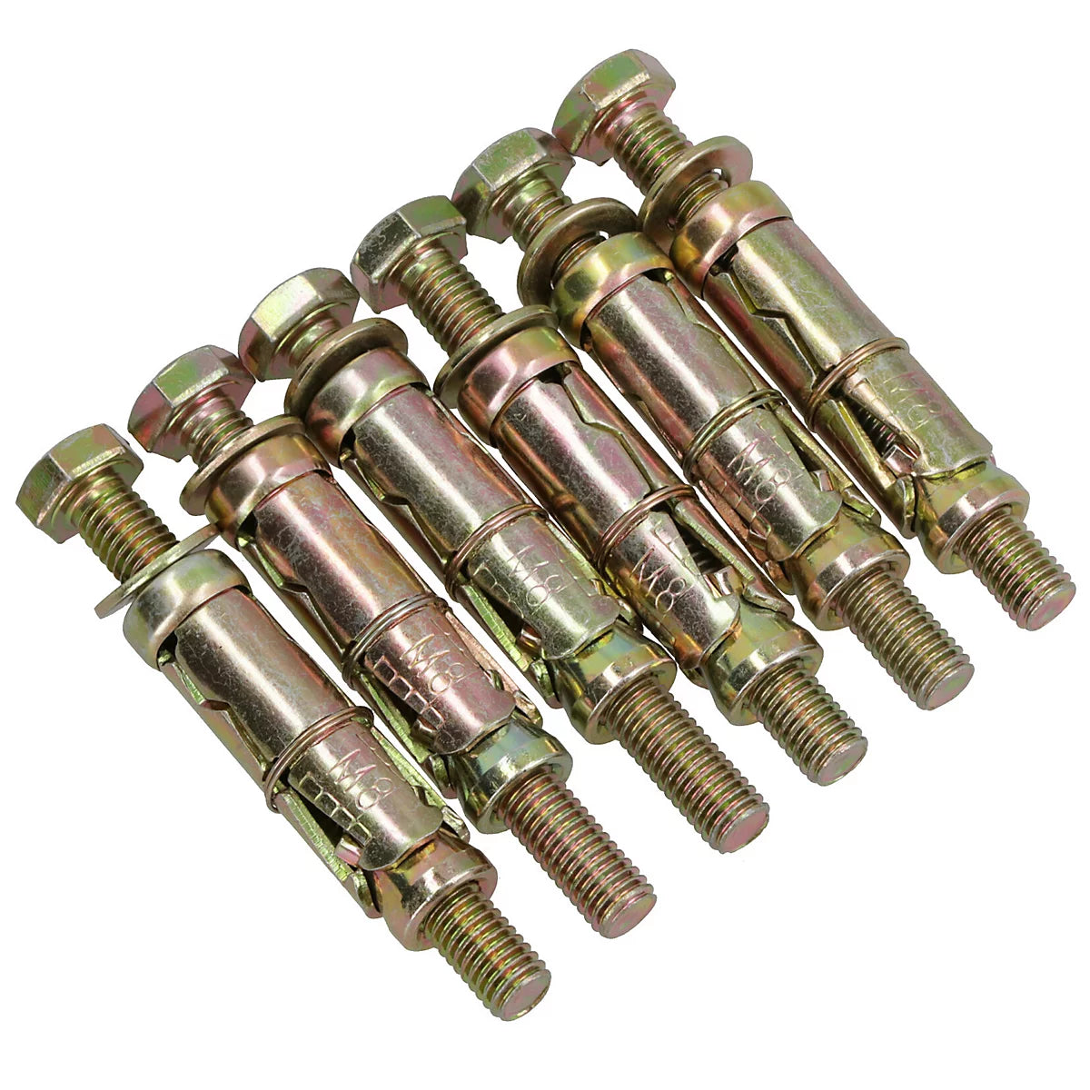 Anchor Bolt Fastener Size M6, M10, M12 Rust-Proof Rawal bolt for Concrete Walls