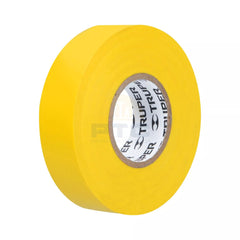 Truper PVC Electrical Tape 3/4-Inch by 60 ft (19mm x  18m)- Available in Various Colours, Black, White, Yellow, Grey, Red, Blue and Green