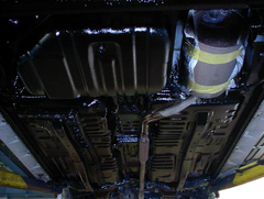 TLA Coatings Automotive Underbody Coating is used in the automotive industry for the protection of underbody carriages and internal joints and seams from corrosion caused by exposure to the elements.