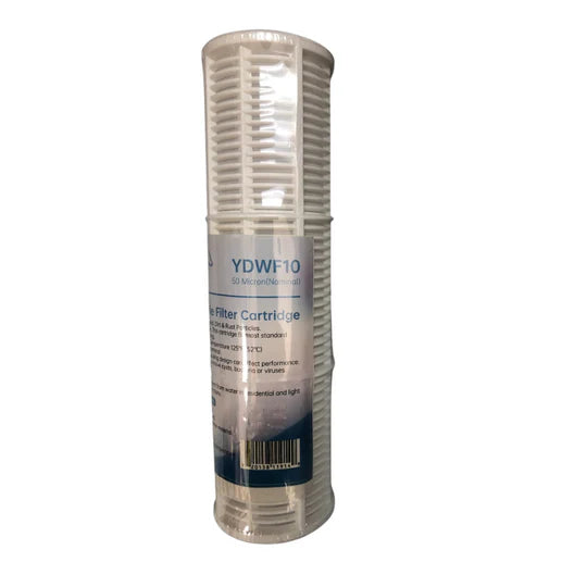 HEAVY DUTY WATER FILTER CARTRIDGES 10 inch x 2.5 inch / Dolphin Household Filter Available in Various Types